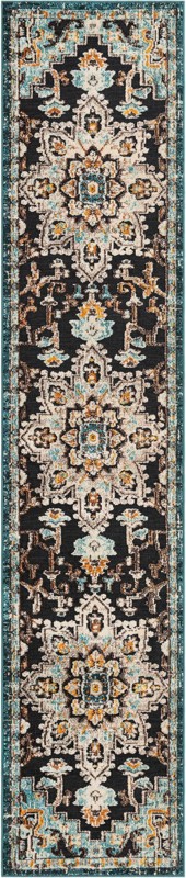 2' 7 x 12' Oldham · Border Outdoor Rug, navy blue