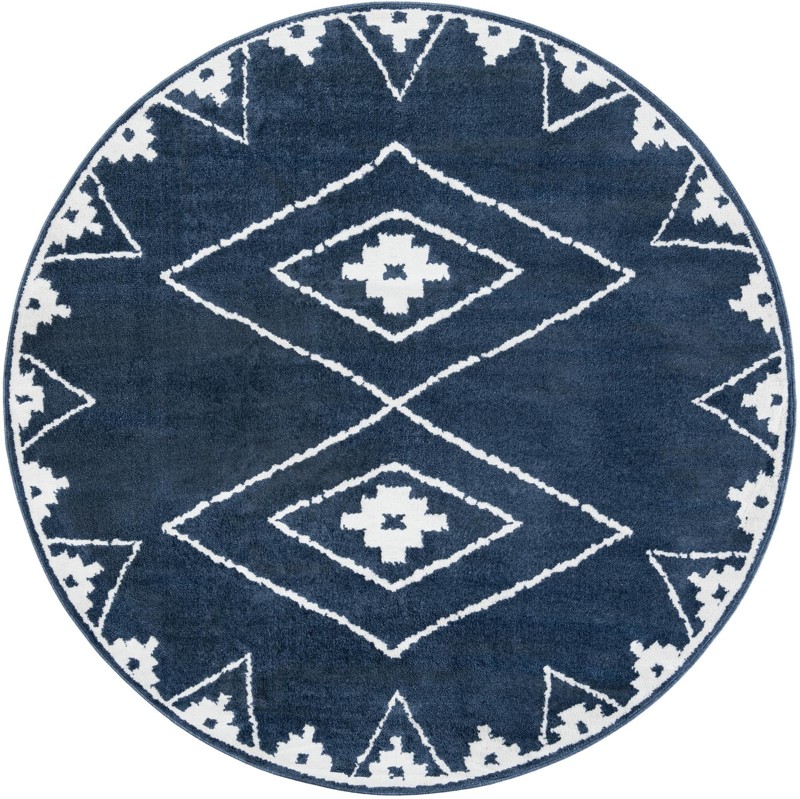 Sumac · Border rug, blue
