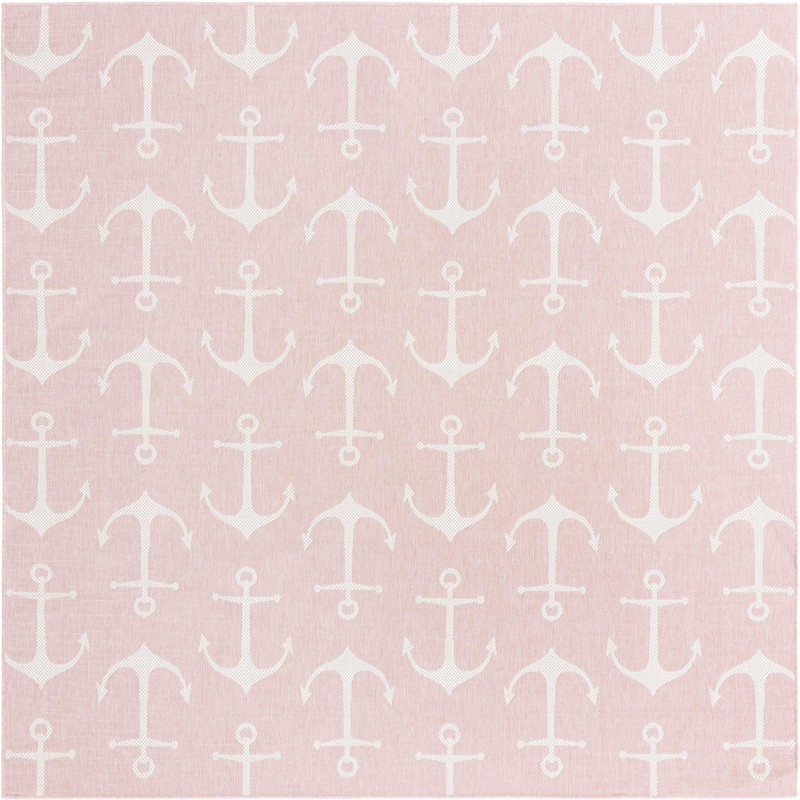 10' x 10' Millbrook · Pictoral Outdoor Rug, pink