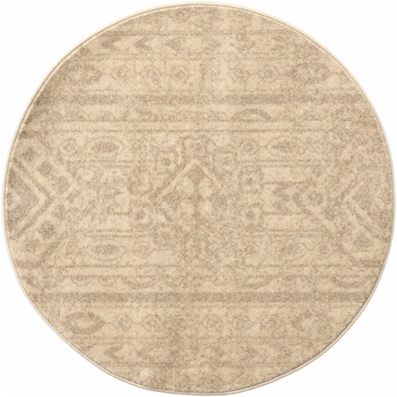 Lundy · Medallion rug, ivory