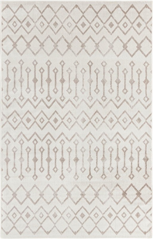 Eugene · Chevron rug, pearl