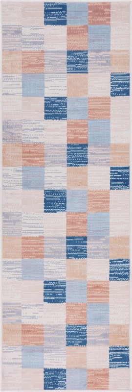 2' 2 x 6' Solvang · Checkered Outdoor Rug, multi