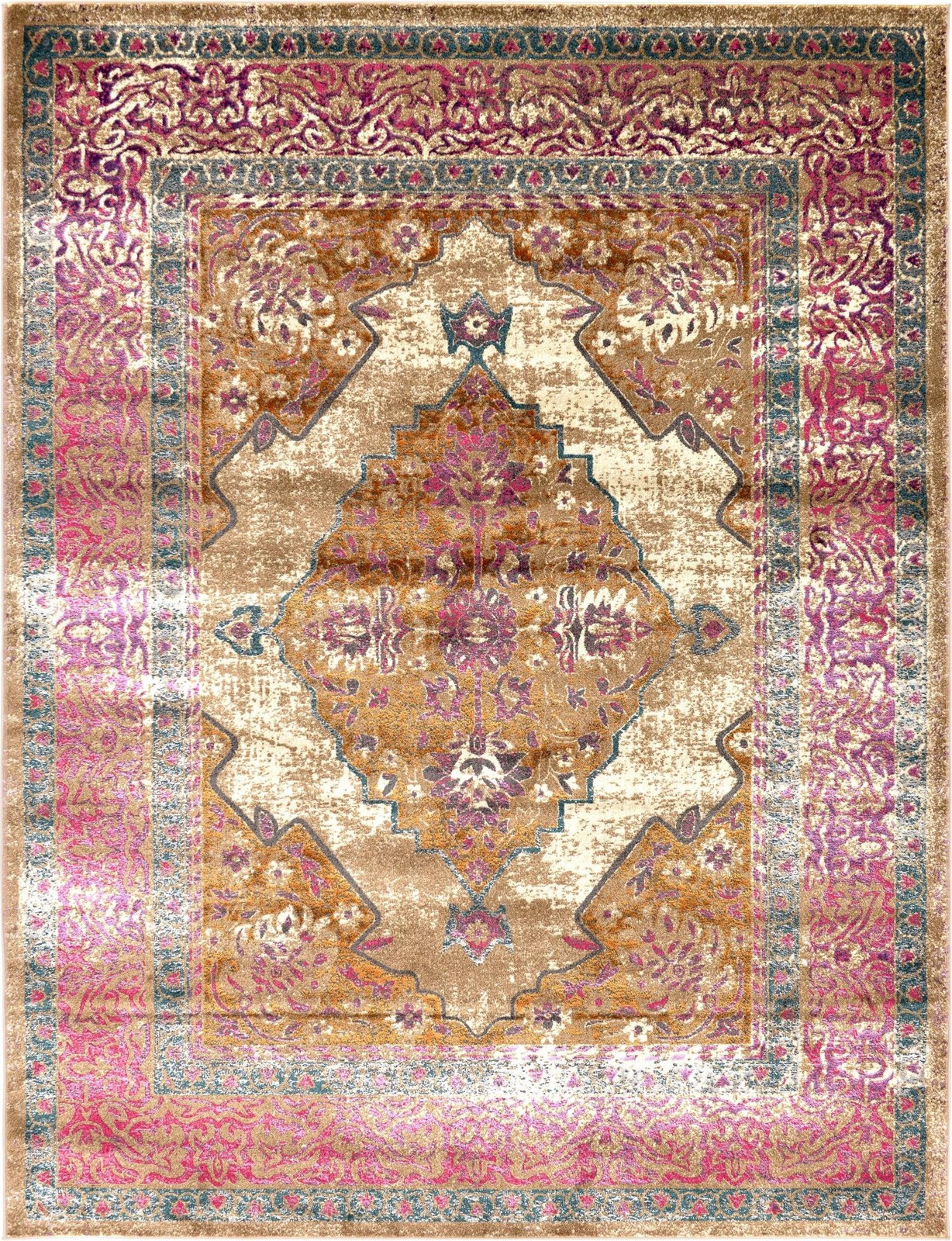 9' x 12' 2 Rogan · Border rug