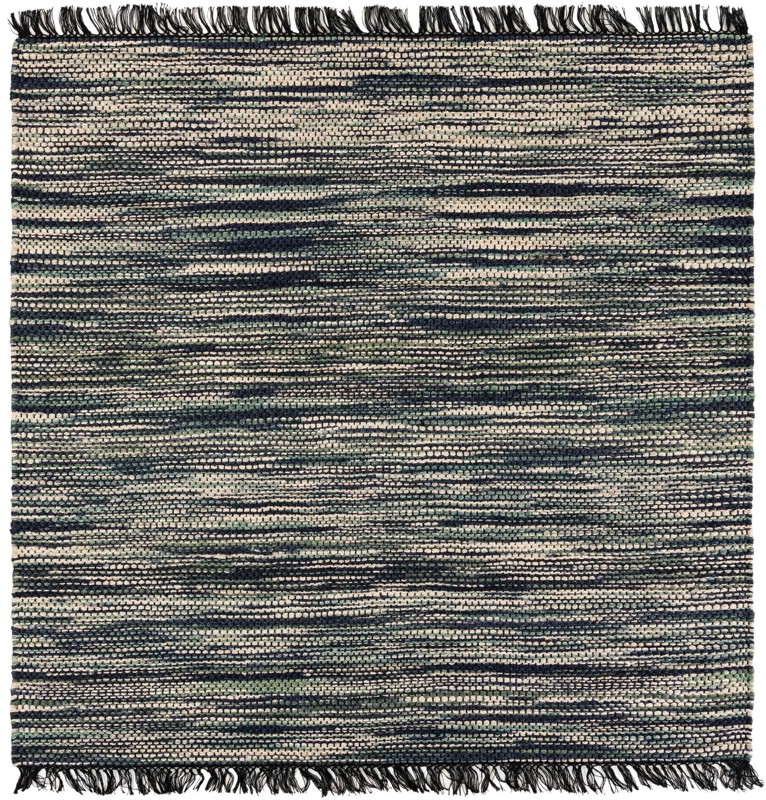 Barrett · Gradient rug, green and ivory