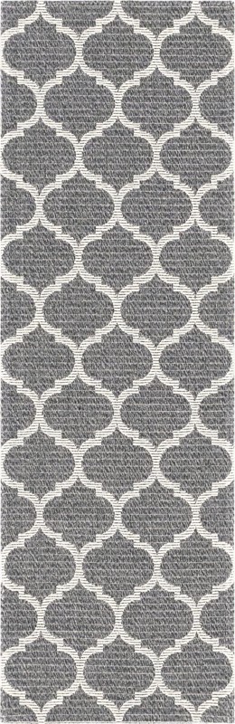 Enid · Geometric rug, anthracite