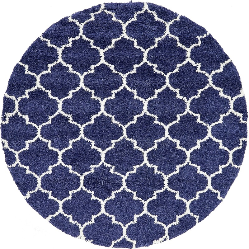 8' x 8' Jameson · Lattice Shag Rug