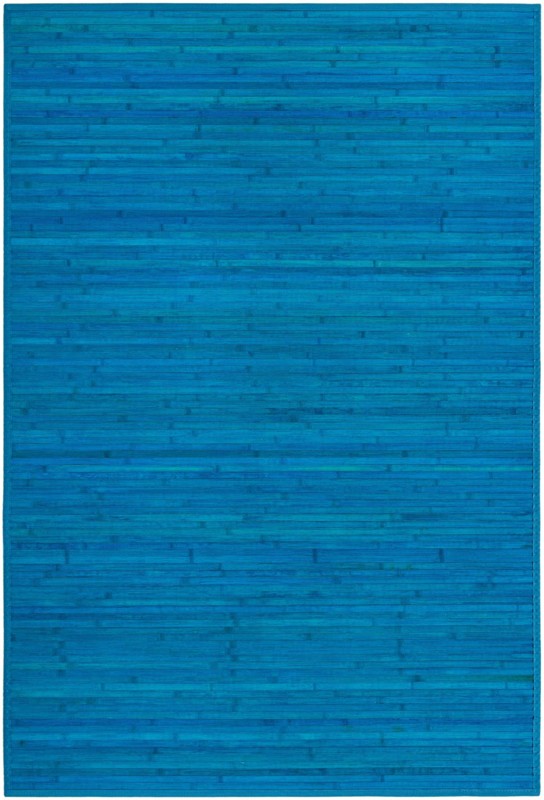 4' x 6' Nora · Striped rug, blue