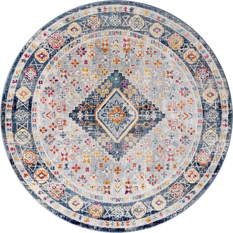 Eads · Border rug, white