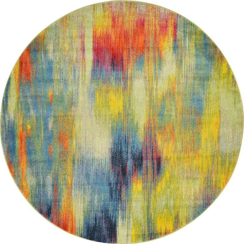 8' x 8' Walmsley · Abstract rug