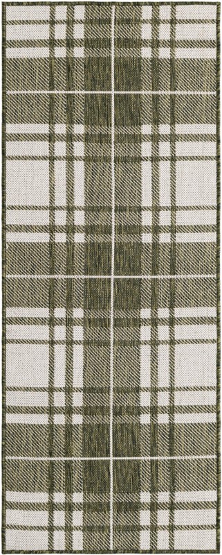 Maguire · Plaid Outdoor Rug, green