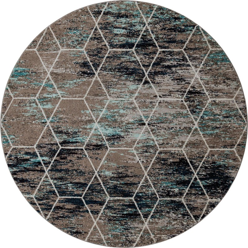 7' 10 x 7' 10 Galloway · Diamond rug