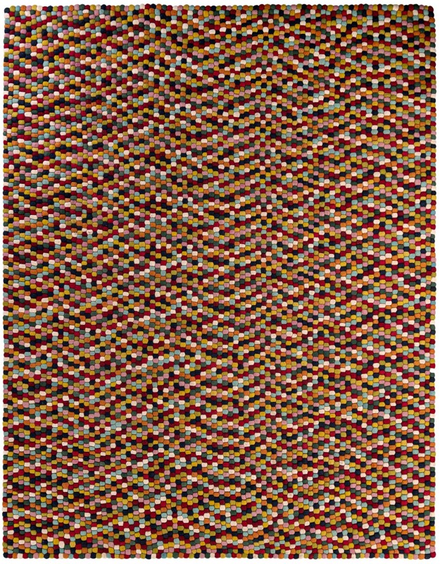 Hawthorne · Polka dots Wool Rug, multi