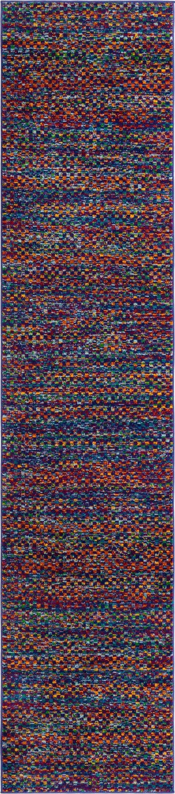 2' 7 x 12' Olney · Abstract rug, multi