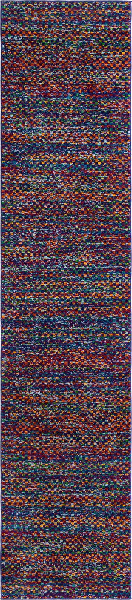2' 7 x 12' Olney · Abstract rug, multi