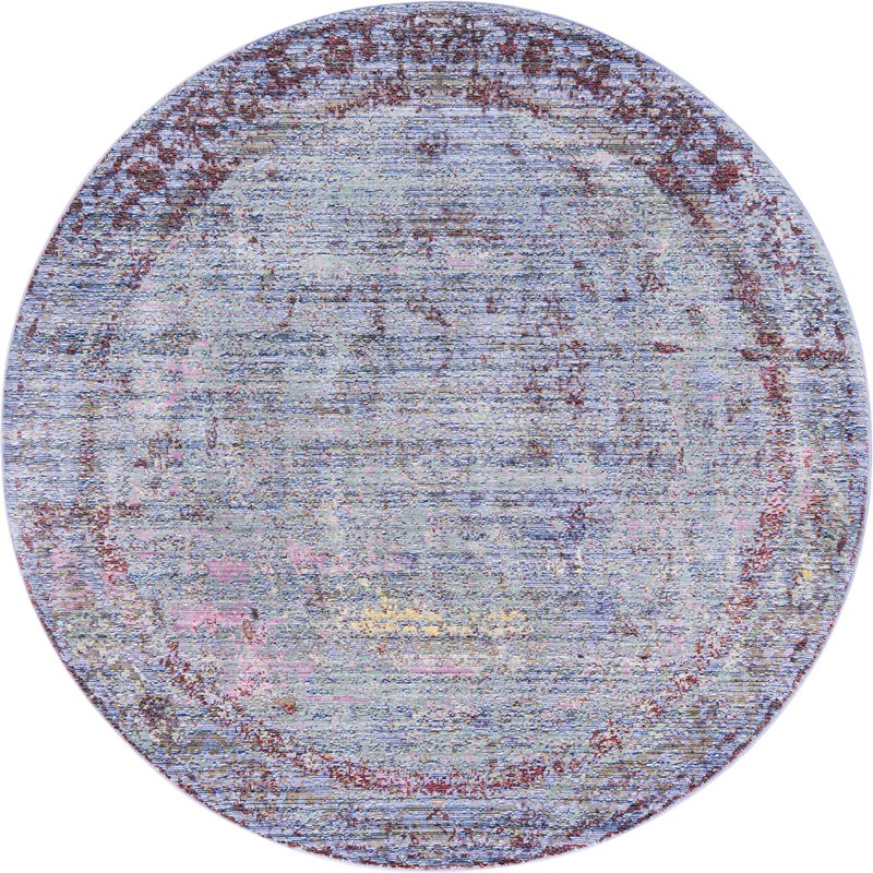 6' x 6' Melton · Border rug