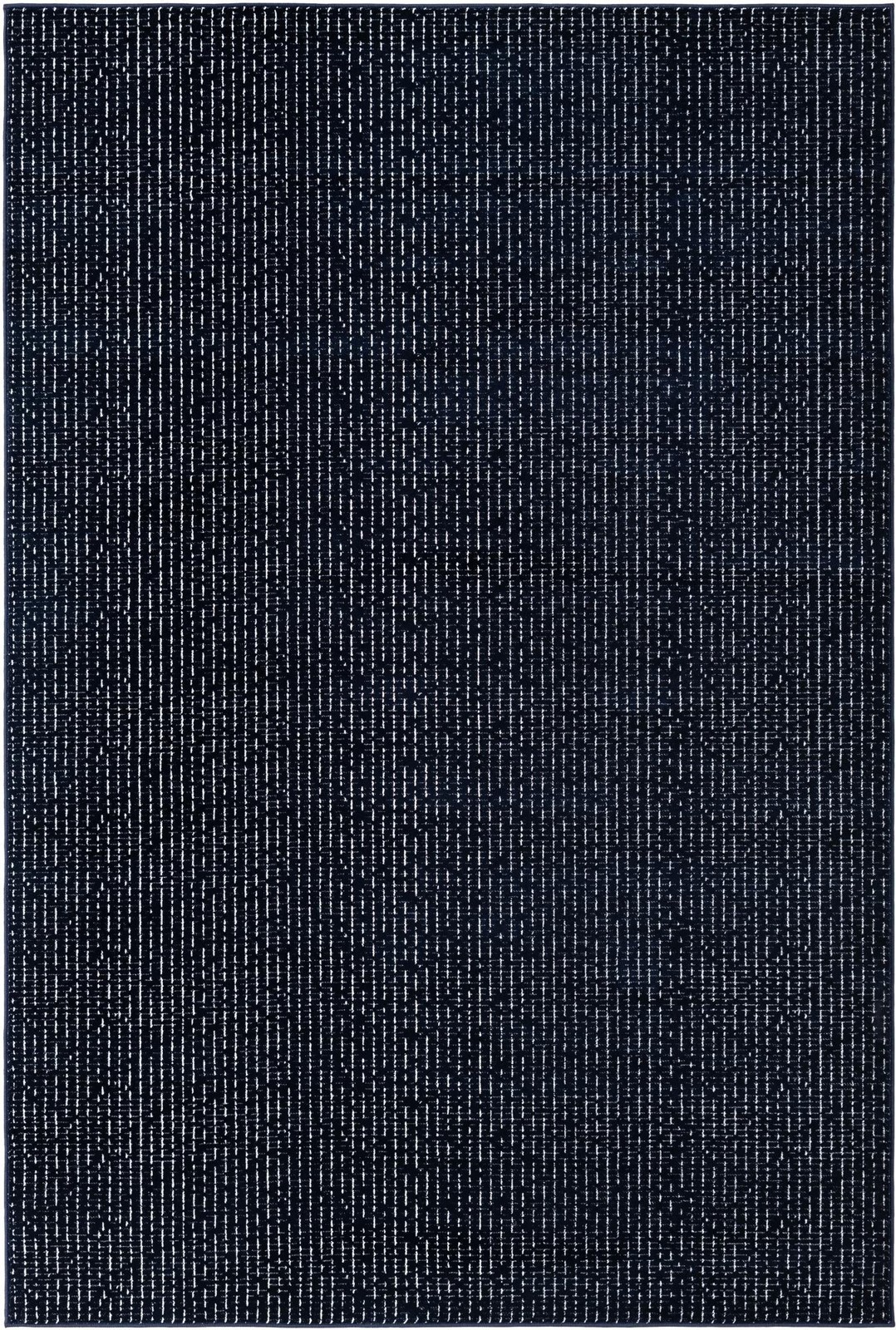 5' 3 x 8' Swain · Lines rug, midnight blue