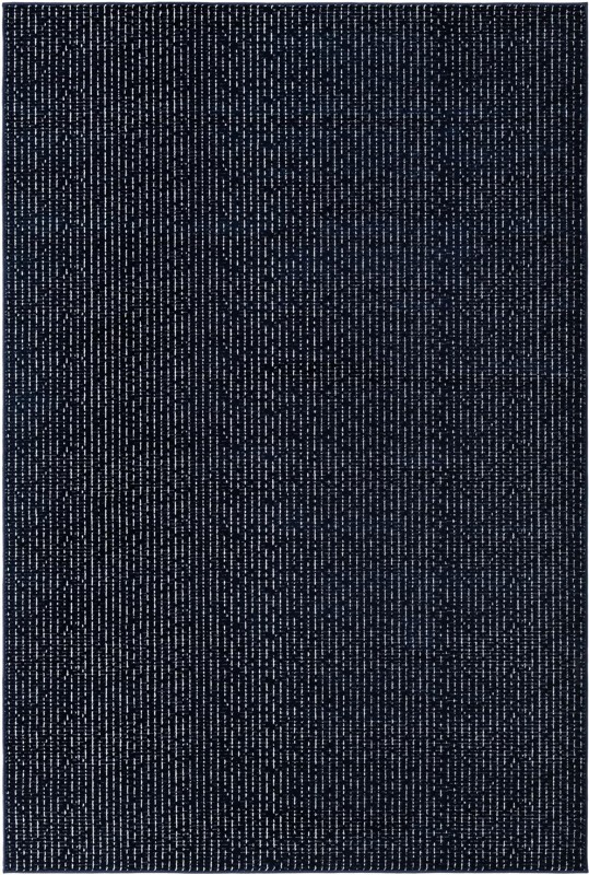 5' 3 x 8' Swain · Lines rug, midnight blue
