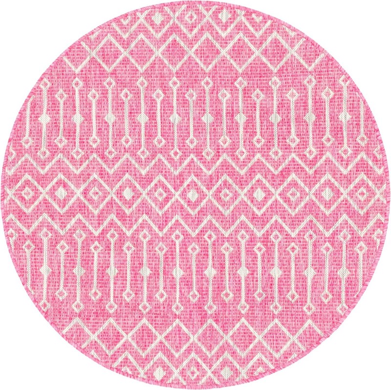 Kearney · Diamond Outdoor Rug, fuschia