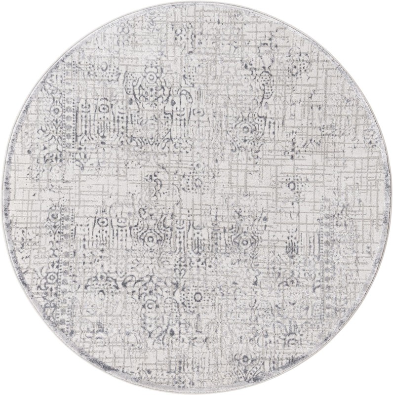 5' 3 x 5' 3 Ardmore · Abstract rug, gray
