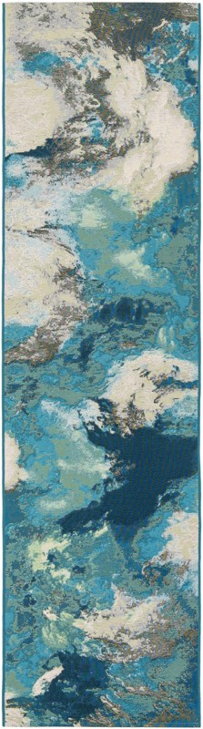 2' 7 x 10' Lomax · Abstract Outdoor Rug