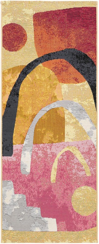 2' x 5' Averill · Abstract Outdoor Rug, multi