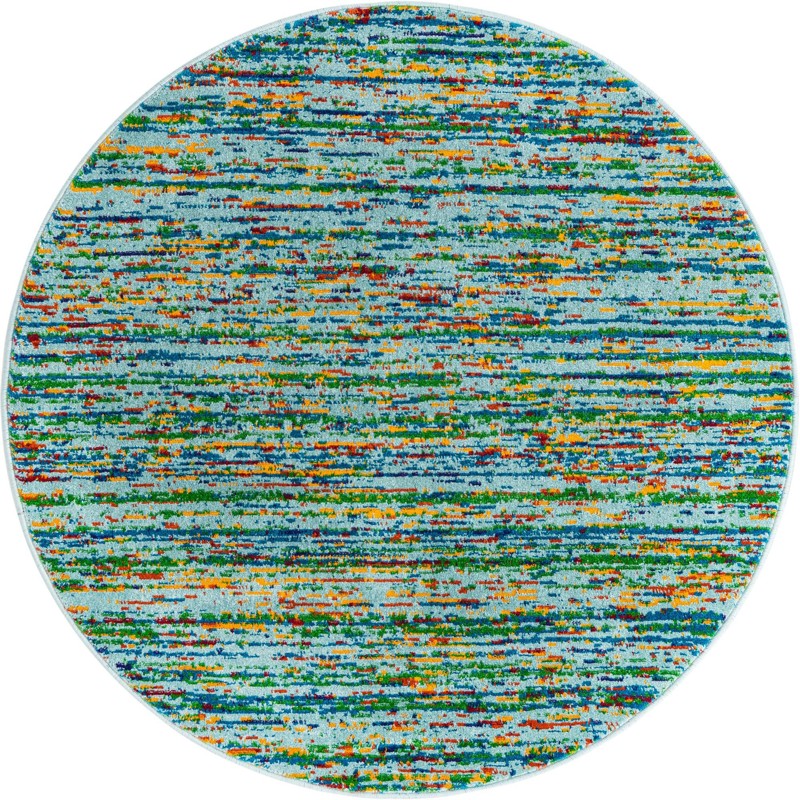 Thackeray · Abstract rug, aqua