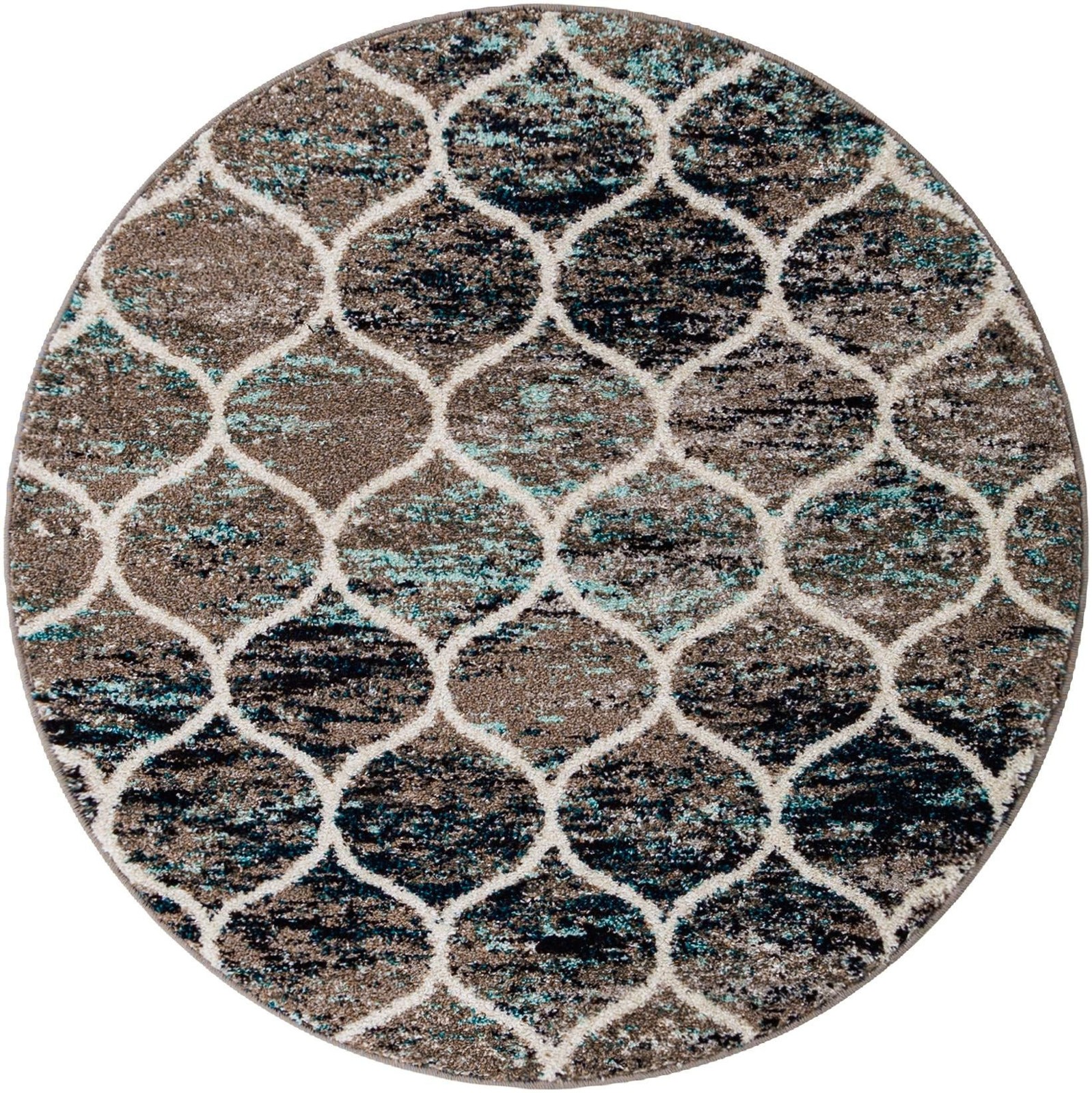 4' x 4' Ingram · Lattice rug