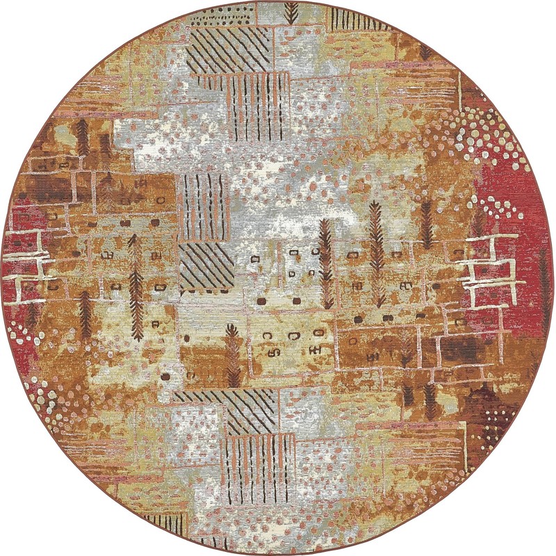 8' x 8' Lomax · Abstract Outdoor Rug