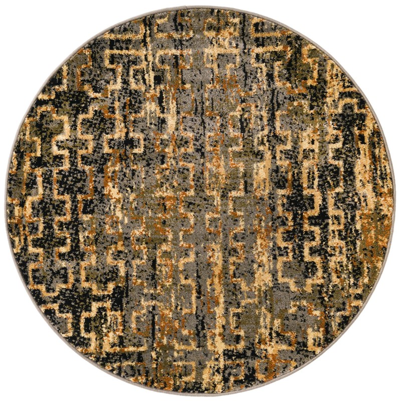 Phoebe · Abstract rug, blue