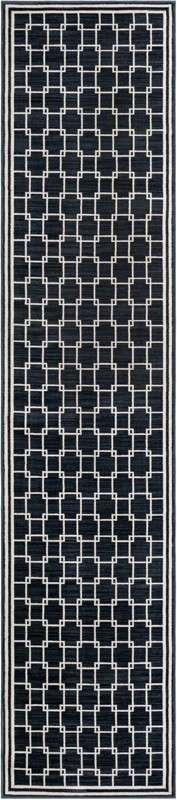 2' 7 x 12' Aubade · Border rug