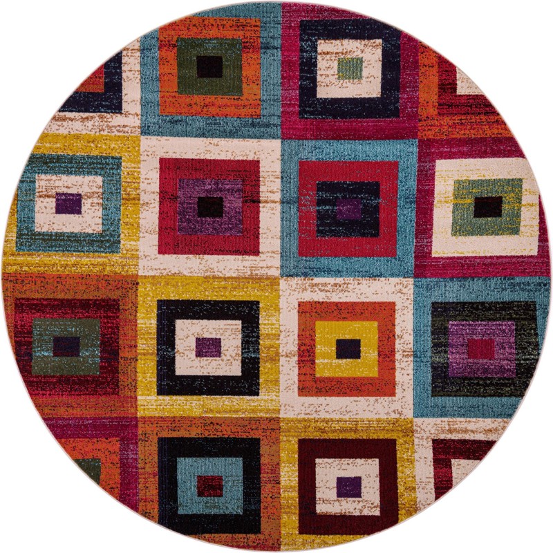 Brookline · Geometric Washable Rug