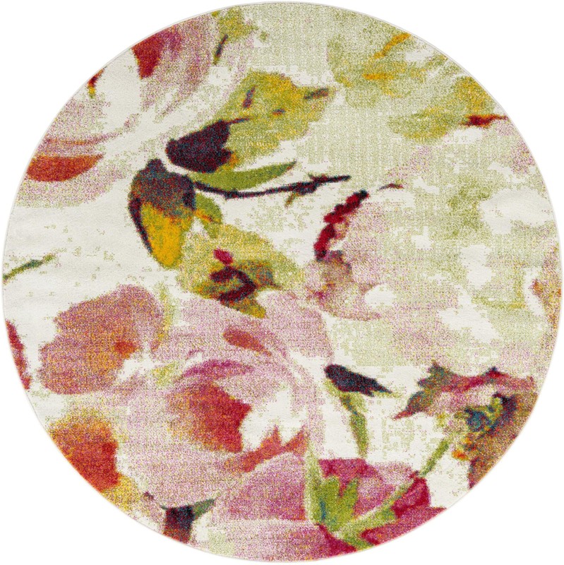 7' 10 x 7' 10 Grimes · Floral / botanical rug