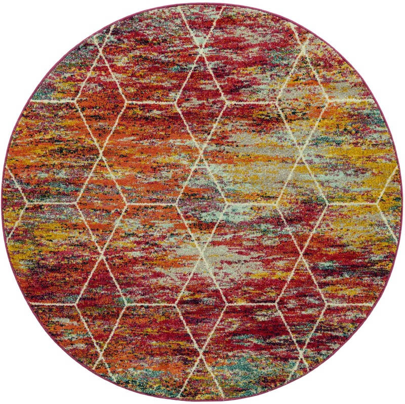 6' x 6' Galloway · Abstract rug