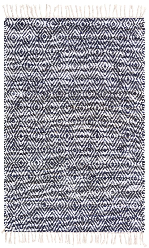 4' 1 x 6' 1 Holland · Diamond Braided Jute Rug