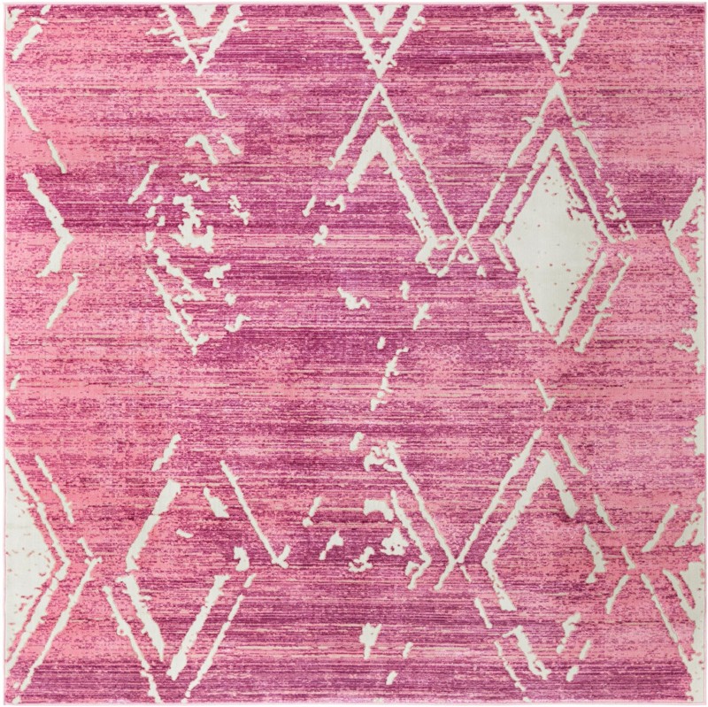 7' 10 x 7' 10 Sorrel · Diamond rug
