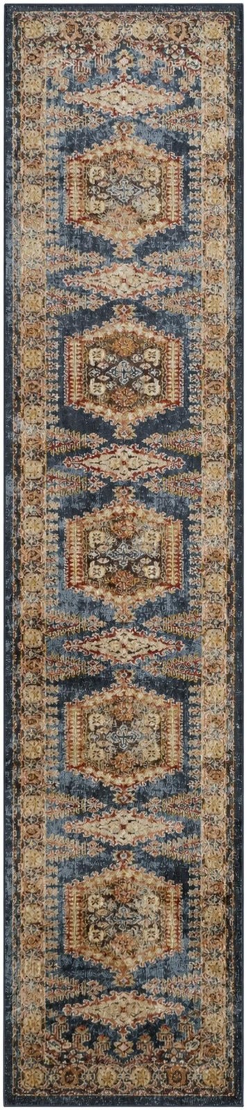 2' 7 x 12' Briscoe · Border rug