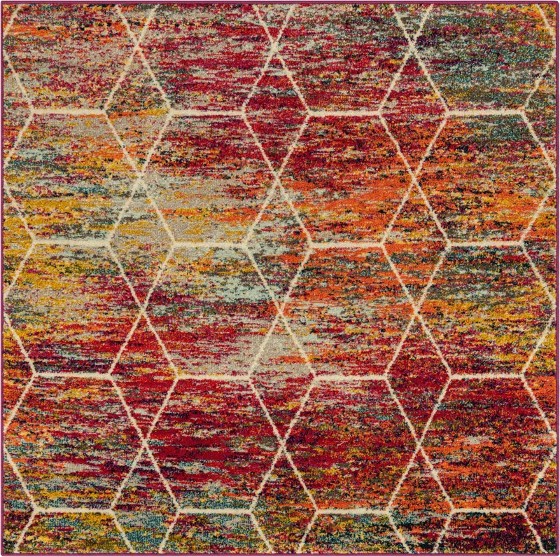 5' 3 x 5' 3 Galloway · Abstract rug