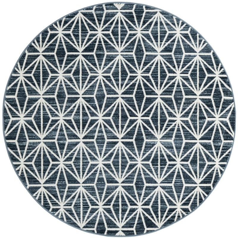 5' 3 x 5' 3 Deerbrush · Diamond rug