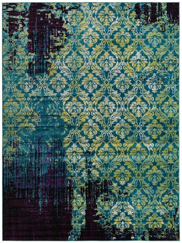9' x 12' Harley · Border rug
