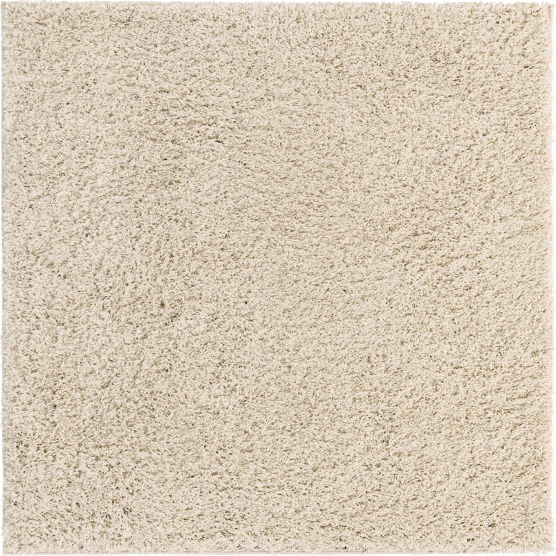 Hartwell · Solid Shag Rug, ivory