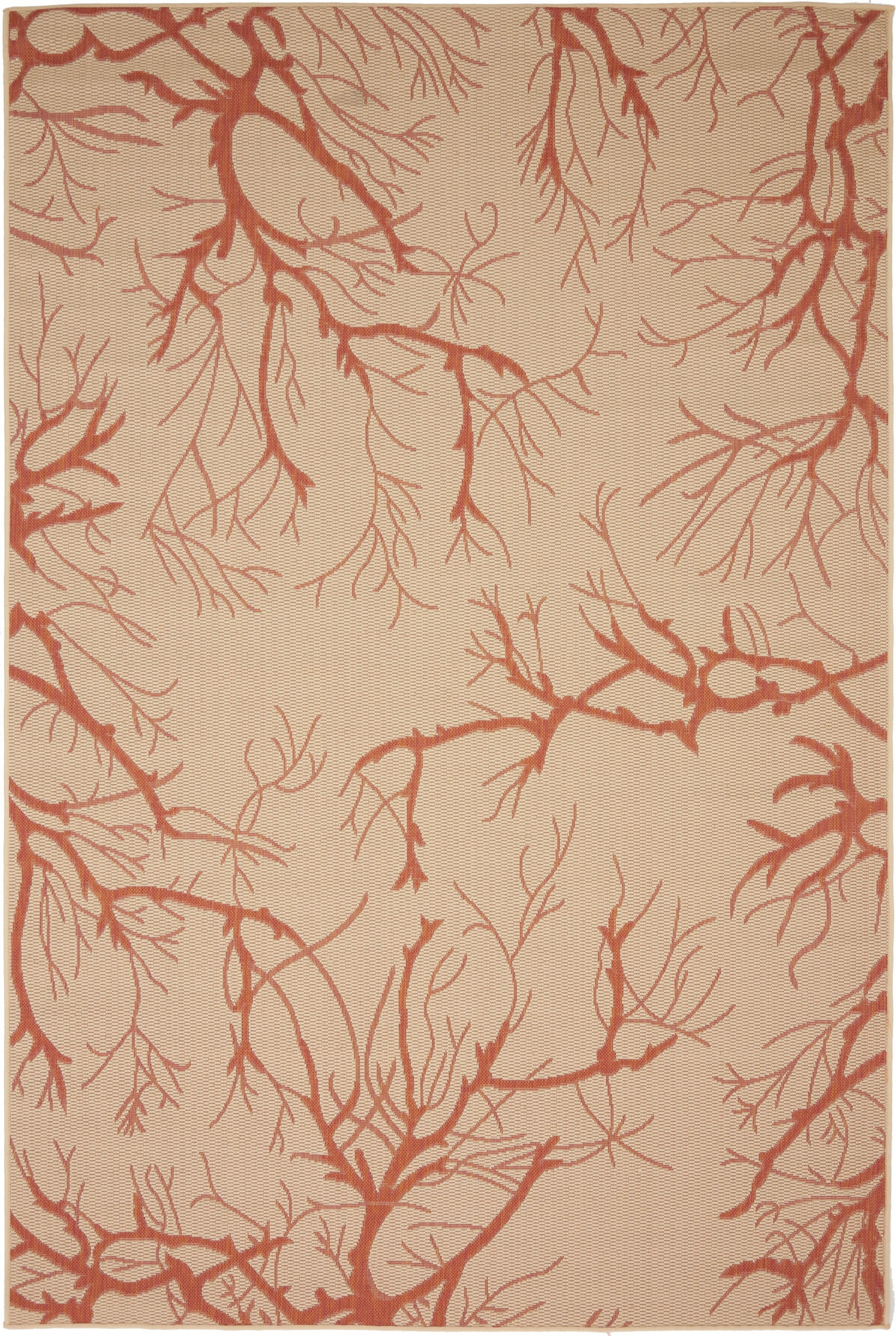6' x 9' Fanshawe · Floral / botanical Outdoor Rug