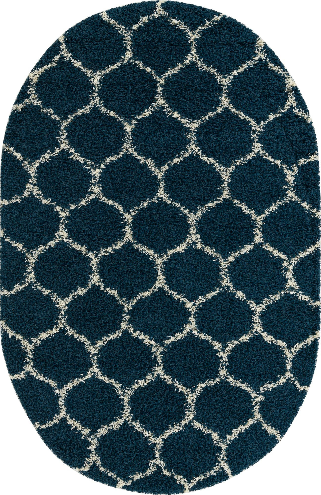 5' 3 x 8' Barnett · Lattice Shag Rug