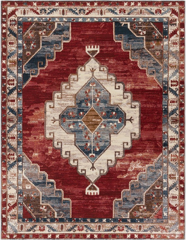7' 10 x 10' Lomax · Border Outdoor Rug