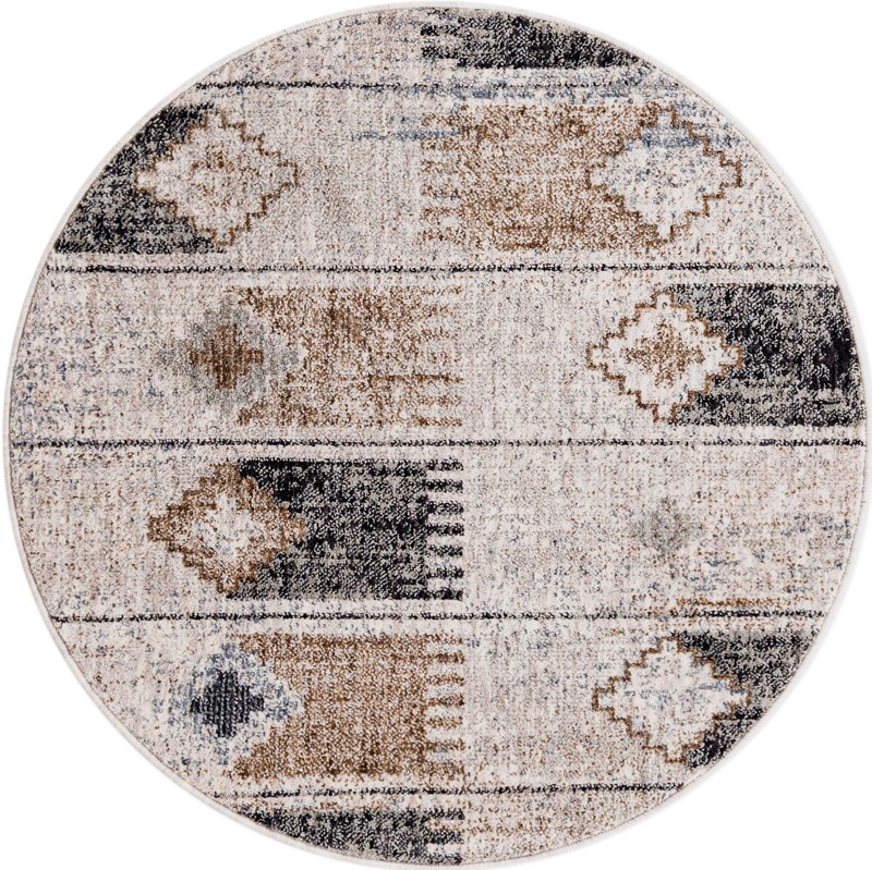 Barnsley · Diamond rug, ivory