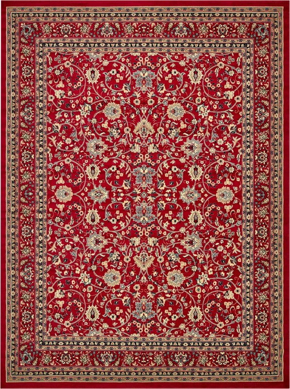 10' x 13' Annapolis · Border rug, lred