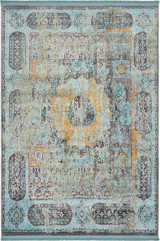 4' 3 x 6' Lanier · Border rug