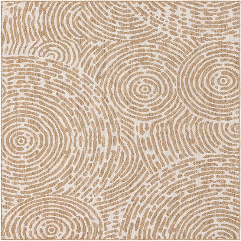 Grafton · Abstract Outdoor Rug, taupe