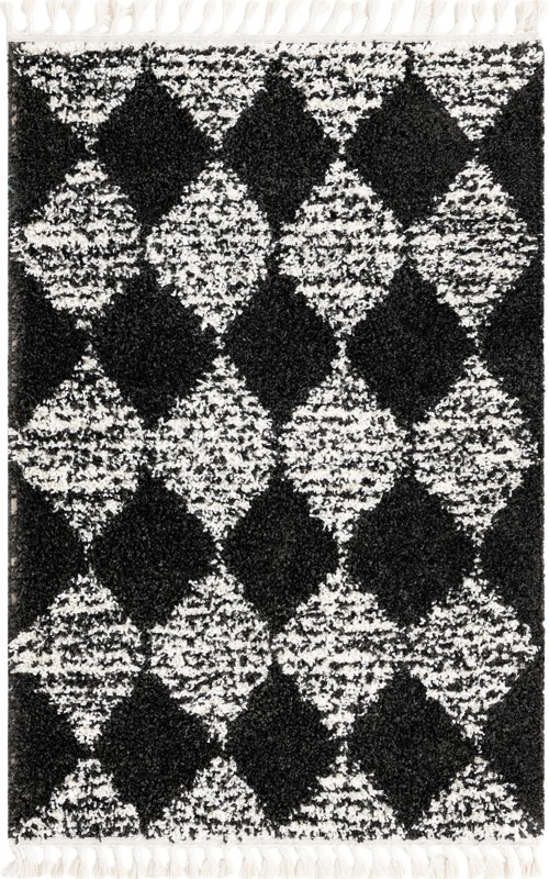 4' x 6' Newton · Diamond Shag Rug