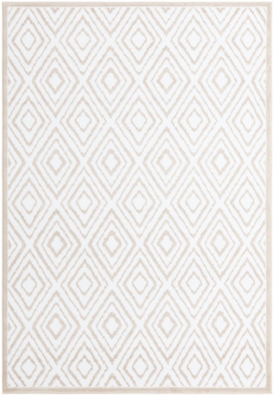 Brattleboro · Diamond rug, snow white