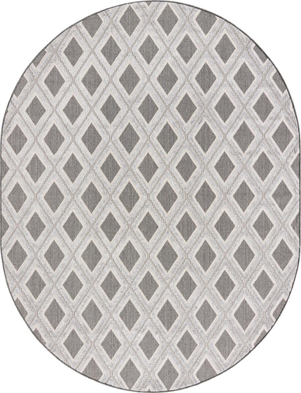 7' 10 x 10' Goshen · Diamond rug, charcoal